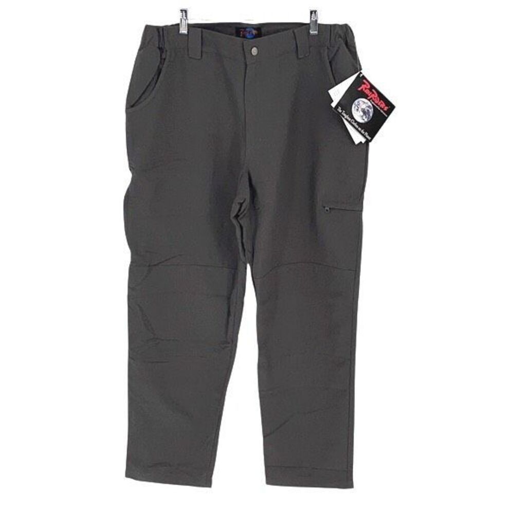 RailRiders Lined Yukon Work Lined Cargo Pants‎ Pewter Charcoal XL NWT